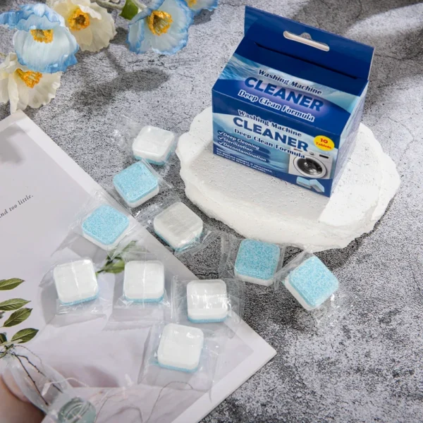 10-Pack-Washer-Maintenance-Machine-Cleaner-Deep-Clean-Mold-Removal-Odor-Eliminator-Tablet-Washing-Machine-Cleaner