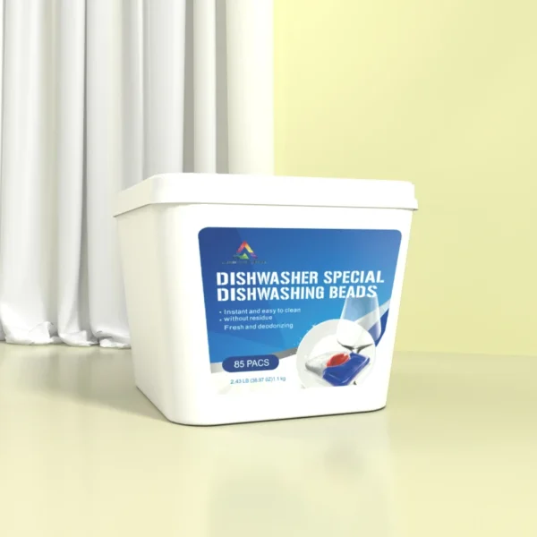3-in-1-Eco-Friendly-Disposable-Dishwasher-Special-Dishwashing-Beads-Gel-Lemon-Fragrance-Degreasing-Detergent