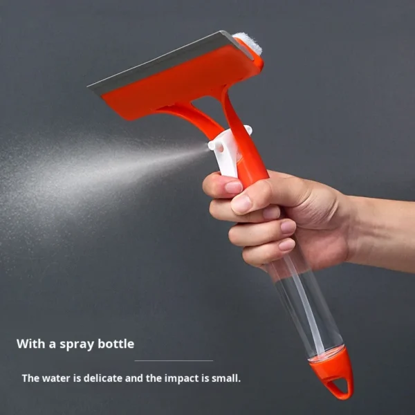 3-in-1-Glass-Cleaner-with-Spray-Bottle-Sponge-and-TPR-Squeegee-20cm-Wide-Blade-for-Streak-Free-Cleaning-Indoor-Outdoor-Use