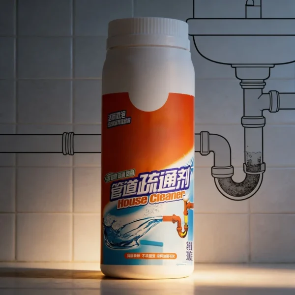 300G-Powerful-Pipe-Dredging-Agent-Drain-Cleaner-Powder-Manganese-Potassium-Salt-Free-Deodorizing