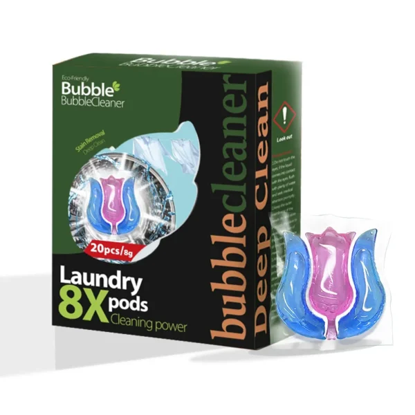 40Loads-Zero-Laundry-Detergent-Pacs-Residue-Powerful-Cleaning-8X-Wardrobe-Fresh-Fragrance-Luxury-Home-Care-Detergent-Pods