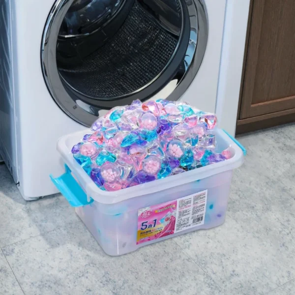 5-in-1-Concentrated-Laundry-Pods-Disposable-Gel-Pods-for-Powerful-Stain-Removal-Fabric-Softness-Freshness-for-Apparel-Use