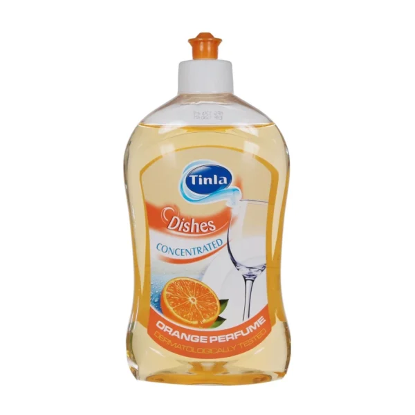 500ml-Orange-Dishwashing-Liquid-Detergent-with-PET-Bottle