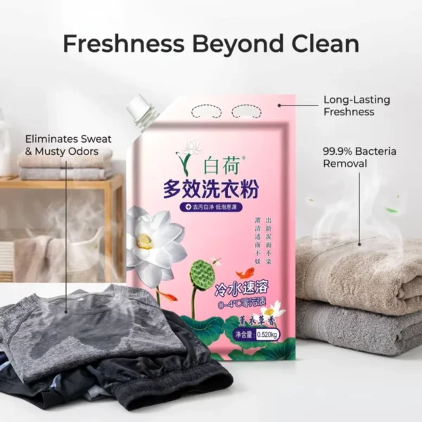 6-in-1-Lavender-Scent-Washing-Powder-Cold-and-Hard-Water-Compatible-Low-Foam-Deep-Cleaning-Laundry-Detergent-Powder
