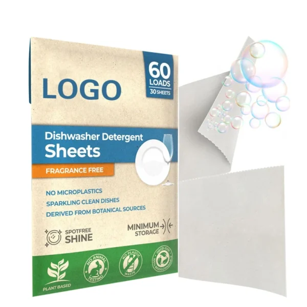 Best-Selling-Dishwasher-Detergent-Sheets-Eco-Friendly-Cleaning-Sheets-Low-Foam-Dishwasher-Sheet-Set