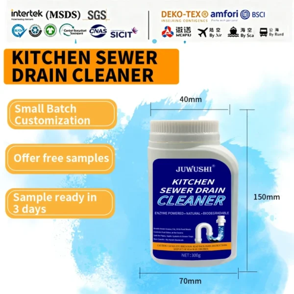 Biodegradable-Kitchen-Drain-Cleaner-Spray-Natural-Enzyme-Formula-for-Daily-Pipe-Care-Odor-Removal-300g