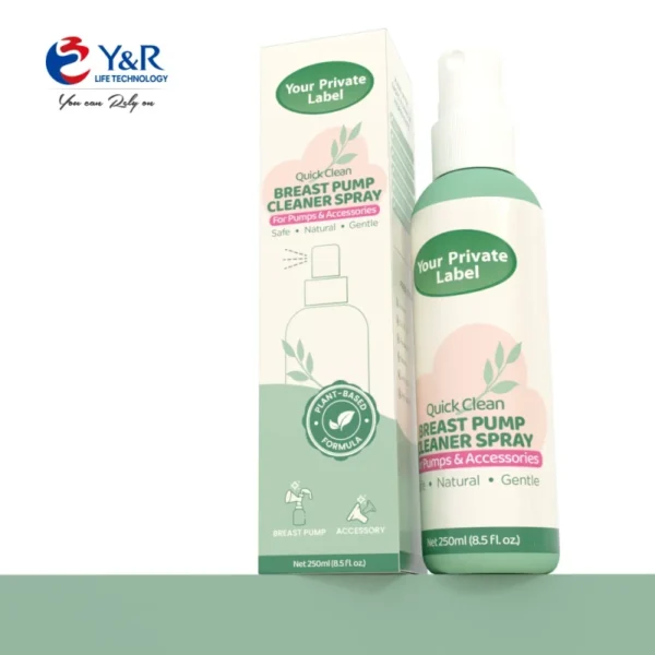Breast-Pump-Cleaning-Spray-Food-Grade-No-Rinse-Breast-Milk-Parts-Cleaner-Spray-for-Baby-Feeding-Accessories