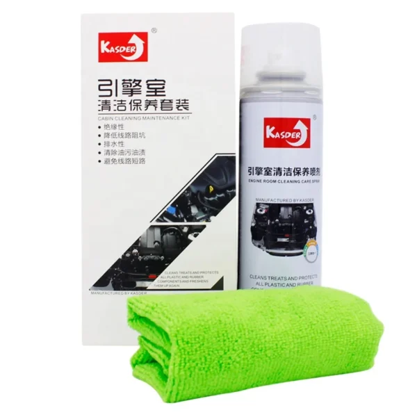 Car-Engine-Cleaning-Agent-Liquid-255ml-Waterless-Oil-Stain-Remover-Engine-Exterior-Degreaser