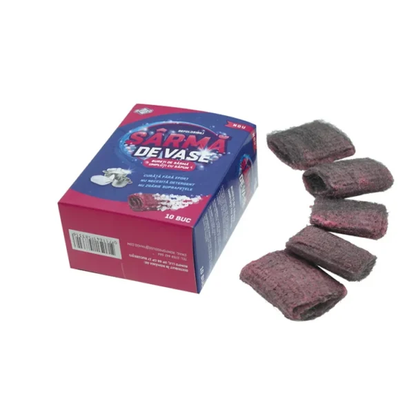 Cleaning-Tool-Stainless-Steel-Wool-Sponge-Soap-Pad-Scrubber