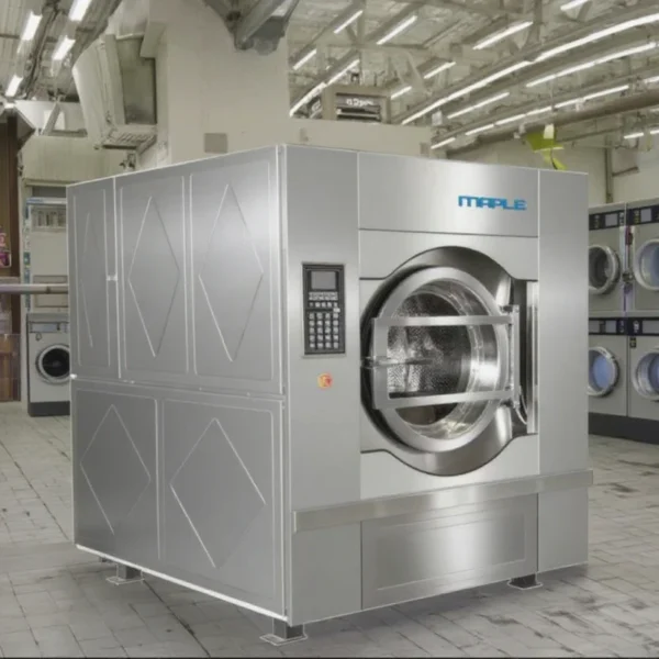Commercial-Laundry-Equipment-Industrial-Electric-Washing-Machine-and-Dryer-for-Linen-and-Bed-Sheets-Cleaning