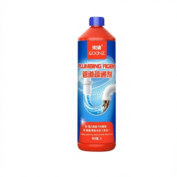 Customizable-1L-3L-5L-Pipe-Unblocker-Strong-Dissolving-Power-Sewer-Drain-Cleaner-Bottle-Packaging-Private-Label-OEM-ODM-Contract
