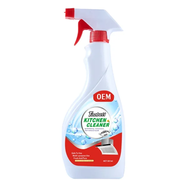 Customized-Label-561ml-Kitchen-Cleaner-Spray-Multifunctional-Household-Oil-Stain-Remover-for-Cookware-Liquid
