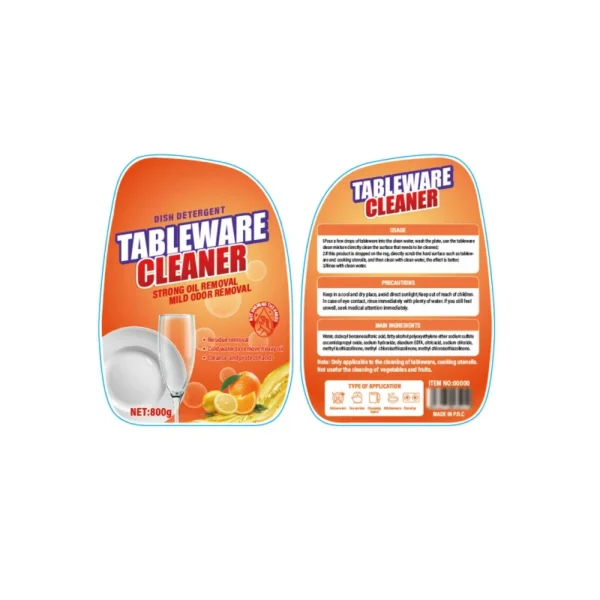 Dishwashing-Detergent-Degreaser-Bottle-Self-Adhesive-Waterproof-PVC-Label-Stickers-Custom-Shape-Packaging