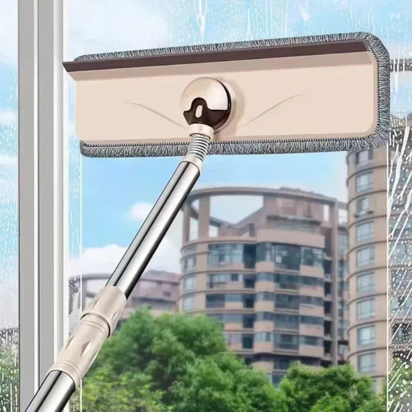 Double-Sided-Window-Cleaner-Household-Wiper-Washer-Telescopic-Rod-Glass-Cleaner