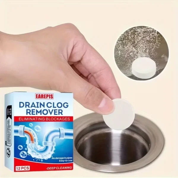 Durable-Flexible-Eco-Friendly-Disposable-Drain-Cleaner-High-Solubility-Quick-Action-for-Efficient-Clog-Removal-Household-Pipes