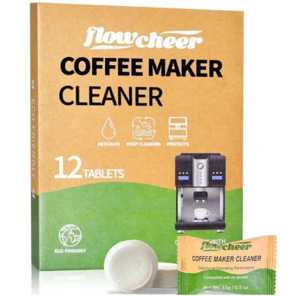 Eco-Friendly-12-Tablet-Box-Coffee-Machine-Cleaning-Tablets-OEM-Espresso-Maker-Descaling-Cleaner