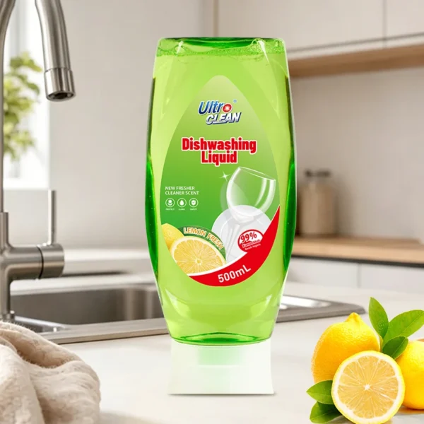 Eco-Friendly-Biodegradable-500Ml-Dish-Soap-Convenient-Flip-Bottle-Household-Kitchen-Cleaning-Liquid