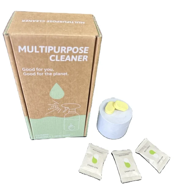 Eco-Friendly-Cleaning-Supplies-Multi-surface-All-Purpose-Cleaner-Refill-Tablet-for-Fresh-Lemon-Scent