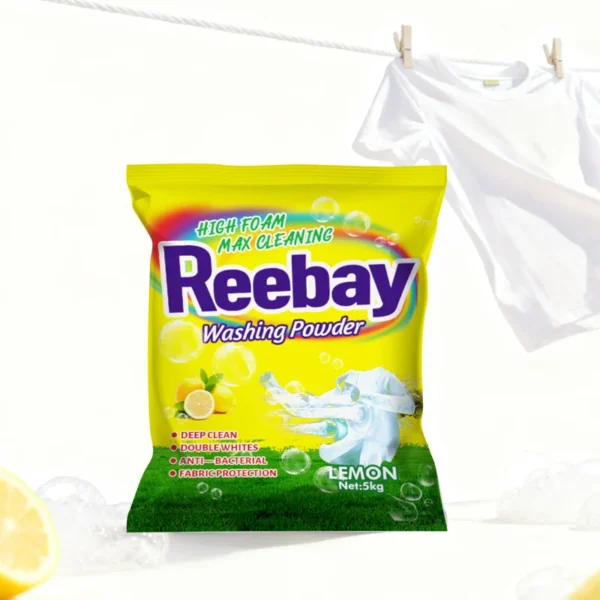 Eco-Friendly-Disposable-Premium-Detergent-Lemon-Floral-Lavender-Perfume-Scent-15-30-Ingredients-Bulk-Packaging-5kg