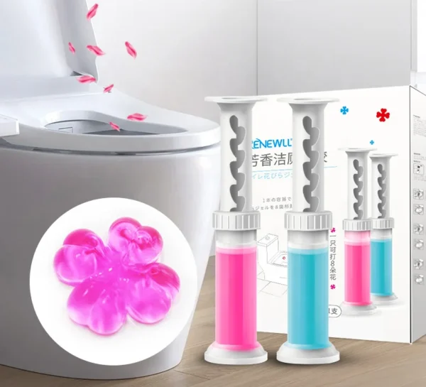 Eco-Friendly-Disposable-Toilet-Cleaner-Flower-Gel-Fragrance-Deodorant-Freshener