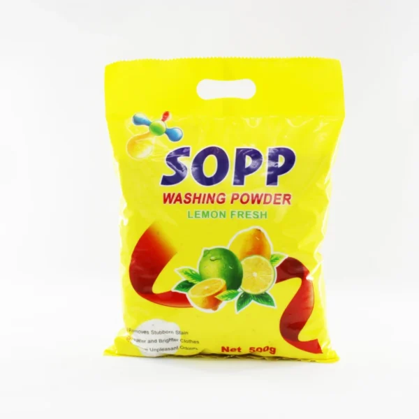 Eco-Friendly-Lemon-Scented-Laundry-Detergent-Powder-with-High-Cleaning-Capacity-and-Excellent-Performance