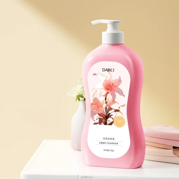 Eco-Friendly-Lingerie-Laundry-Liquid-Removes-Blood-Urine-Stains-Gentle-Formula-Non-Damaging-to-Hands-Softens-Wash