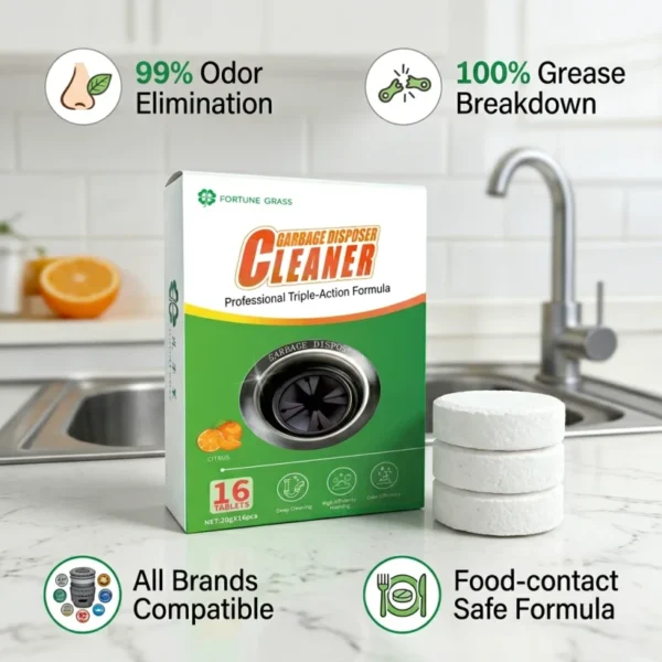 Eco-Friendly-Quick-Action-Formula-Disposal-Cleaner-Tablet-for-Kitchen-Drain-Garbage-Foam-Sink