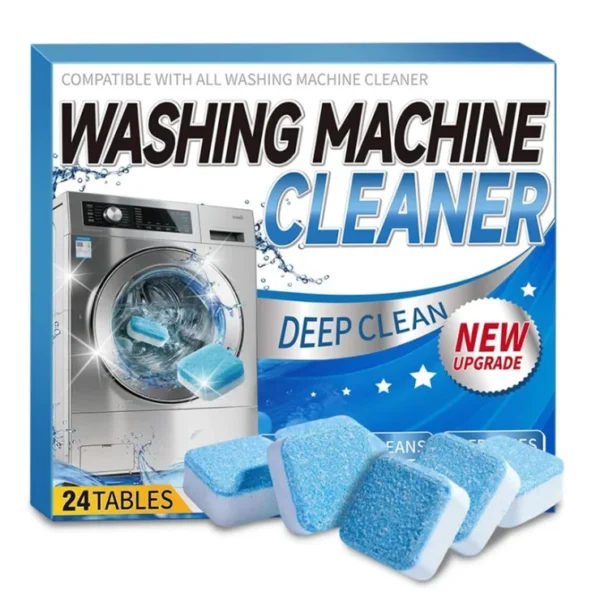 Eco-Friendly-Solid-Washing-Machine-Cleaner-24-Pack-Tablets-Rich-Foam-Septic-Safe-Deep-Clean