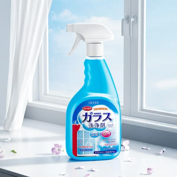 Eco-Friendly-Spray-Glass-Cleaner-for-Bathroom-Mirrors-Windows-Car-Glass-Leaves-No-Water-Marks