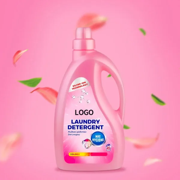Eco-Friendly-Super-Effective-Liquid-Detergent-for-Apparel-Silver-Ion-Lock-Natural-Ros-Scent-15-30-for