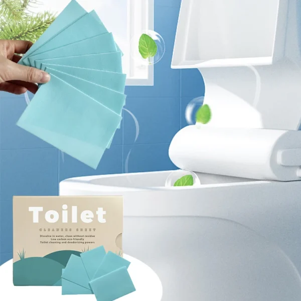Eco-friendly-Disposable-Concentrated-Bathroom-Toilet-Cleaner-Sheets-with-Fragrance