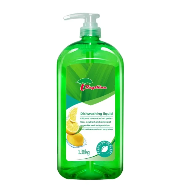 Eco-friendly-Kitchen-Supply-Lemon-Fragrance-Liquid-Detergent-For-Dish-Washing-Detergent-1.38-Kg