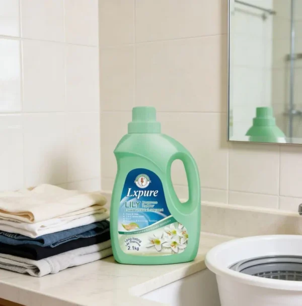 Enzyme-Liquid-Laundry-Detergent-for-Apparel-Floral-Fragrance-Lasting-Stain-Free-30-50-Ingredient-Model-LX70104