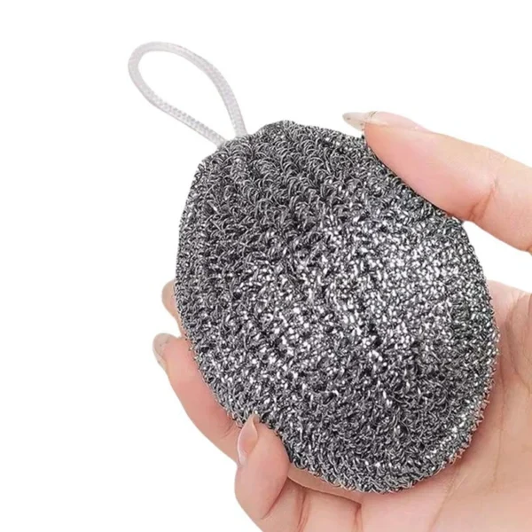 FF2794-Heavy-Duty-Stainless-Steel-Scrubber-Dishwasher-Safe-Kitchen-Cleaning-Sponge-Wool-for-Pot-Pan-Scouring-Brush