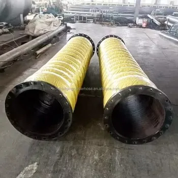 Factory-Customized-Steel-Wire-Reinforced-Rubber-Dredge-Pipe-for-Dredging-Project