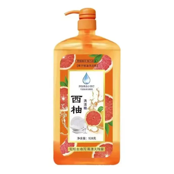 Factory-Kitchen-Grapefruit-Flavored-Dishwashing-Liquid-Soap-Household-Degreasing-Fruit-Vegetable-Cleaner-Detergent-Product