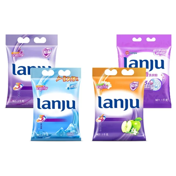 Factory-Lanju-Laundry-Hand-Washing-Soap-Detergent-Powder-China
