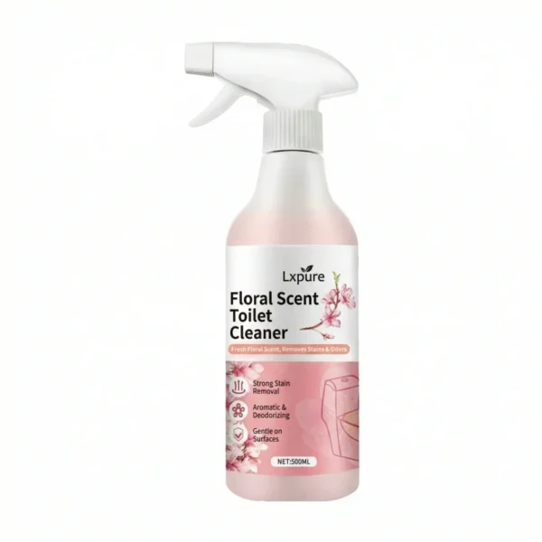 Factory-Supply-OEM-Floral-Scent-Toilet-Cleaner-500ml-Strong-Stain-Removal-Deodorizing-Spray-for-Bathroom