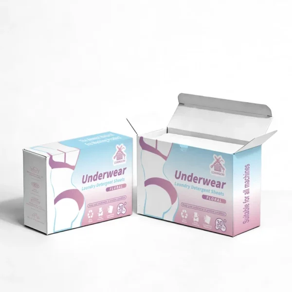 Gentle-Formula-Eco-Friendly-Swimwear-Socks-Bras-Washing-Paper-Underwear-Laundry-Detergent-Sheets