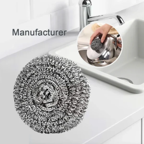 Good-Quality-Steel-Wool-Scrubbers-Flexible-Scrubber-Pads-for-Cleaning-Dishes-Pots-Pans-Grills-and-Sinks