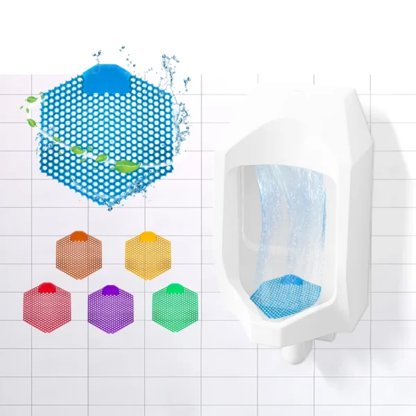 HONGDEC-Double-Sided-Burrs-Toilet-Urinal-Screen-Mat-Urinal-Screens-Deodorizer-Splash-Reducing-Mats