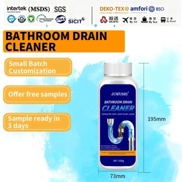 Heavy-Duty-Hair-Clog-Remover-Powerful-Liquid-Drain-Cleaner-for-Bathroom-Floor-Drain-Sink-Fast-Dissolving-Action500ml