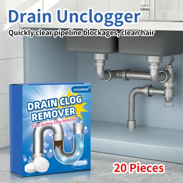 High-Effciency-Drain-Cleaning-Tablets-Safe-for-Pipes-and-Septic-Systems-Quick-Clog-Removal-Bathroom-Drain-Cleaning-Tablets