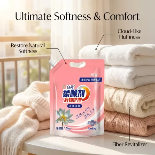 High-Efficiency-Fabric-Softener-Liquid-for-Clothes-Long-Lasting-Scent-Anti-static-Laundry-Conditioner-Private-Label