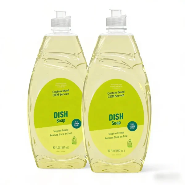 High-Efficiency-Lemon-Scent-30-Fl-oz-Pack-2-Concentrated-Liquid-Dish-Soap-for-Kitchen-Dishwashing