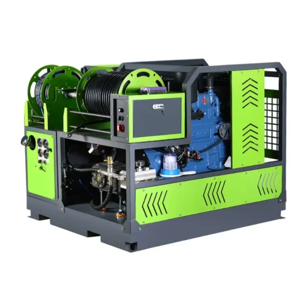 High-Pressure-Diesel-Sewer-Jet-Drain-Cleaner-with-Motor-Engine-Pump-and-1-Year-Warranty-for-Pickup-Truck-Portability