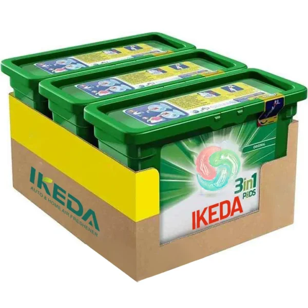 IKEDA-3-In1-Hypoallergenic-Laundry-Capsules-High-Efficiency-Organic-Laundry-Pods-for-Sensitive-Skin-Laundry-Cleaning-Supplier-1