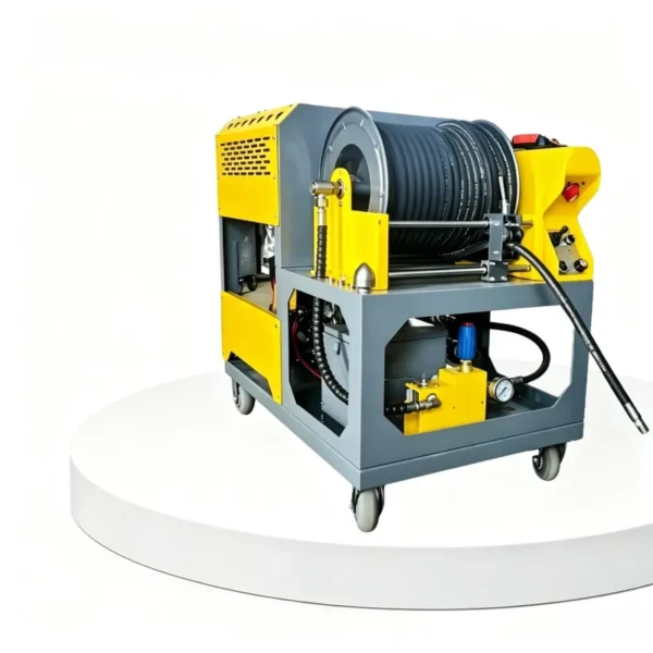 Industrial-Gasoline-Pipe-Sewer-Drain-Cleaner-for-Within-700mm-Drainage-Pipeline-with-Automatic-Hydraulic-Hose-Reel-Jetter