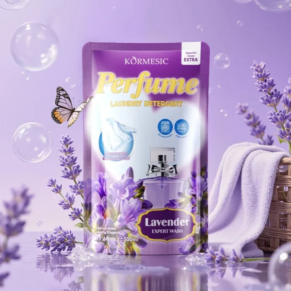 KORMESIC-Private-Label-500ml-Household-Washing-Clean-Soft-Lavender-Fragrance-Liquid-Laundry-Detergent