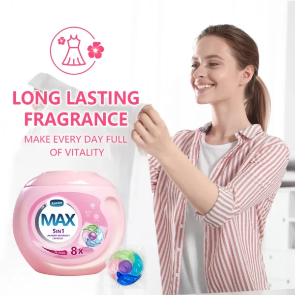 Kairlon-MAX-5-in-1-Eco-Friendly-Laundry-Detergent-Capsules-8X-Concentrated-Anti-Bacterial-Long-Lasting-76-Packs-Customized